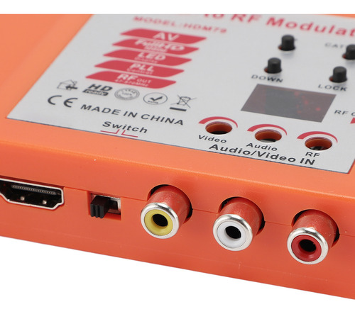 Interfaz Multimedia Moduladora Hd Rf A 1080p Av A Coaxial