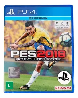 Jogo Pes 2018 Pro Evolution Soccer Ps4 Novo Lacrado Físico