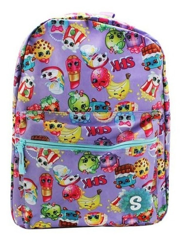 Mochila Escolar Niñas Spk Shopkins Morral Niñas