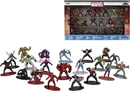 Marvel Nano Metalfigs - Paquete De 20 W6