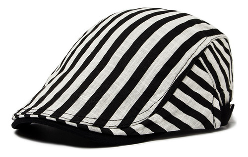 Primavera Verano Slim Duck Caps Hombre Algodón Lino