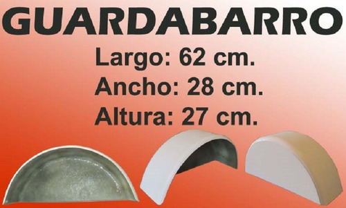 Imagen 6 de 6 de Guardabarro Para Trailer Varios Modelos