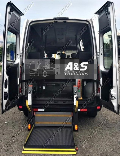 Renault Master L3h2 Ano 2017 Rampa Cadeirantes Ais Ref 957
