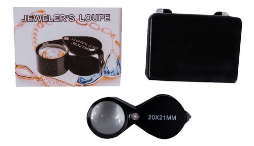 Imagen 4 de 5 de Lupa Aumento 20x - 21mm Geologo Alta Visibilidad
