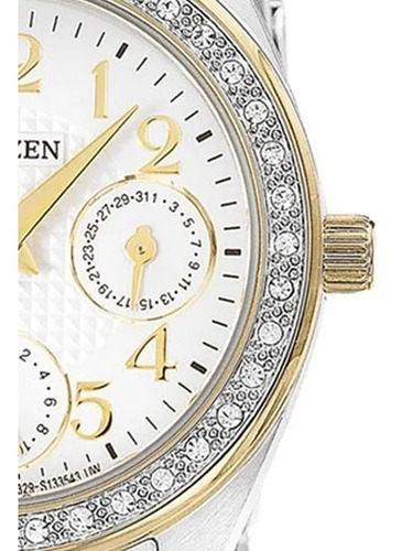 Relógio Feminino Citizen Bicolor Tz28388b