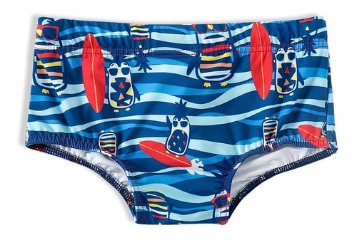 Imagem 4 de 6 de Sunga Bebê Menino Infantil Praia Proteção Solar 50+ Tip Top