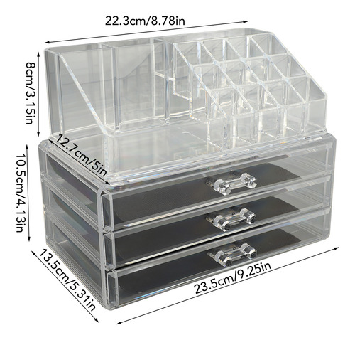 Vitrines De Cosméticos, Organizador De Maquiagem, Conjunto D