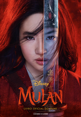 Mulan - Livro oficial do Filme, de Rudnick, Elizabeth. Universo dos Livros Editora LTDA, capa mole em português, 2020