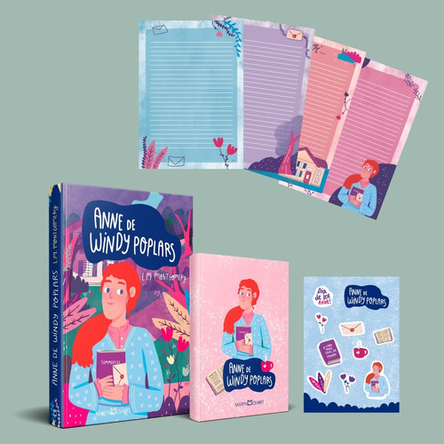 Anne de Windy Poplars: Edição com brindes exclusivos, de Montgomery, L. M.. Editorial Editora Martin Claret Ltda, capa dura em português, 2021