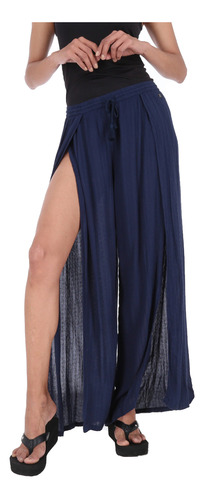 Pantalón Roxy Kuta Dress Mujer Blue