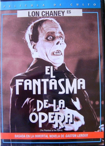 El Fantasma De La Opera | Dvd Lon Chaney Película Nueva