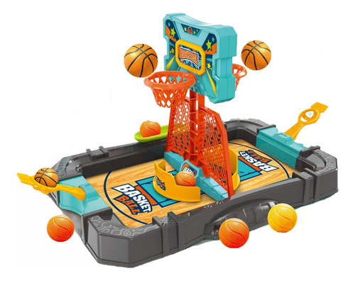 Juego De Mesa Basketball 2 Aros + 2 Catapultas 43x27cm