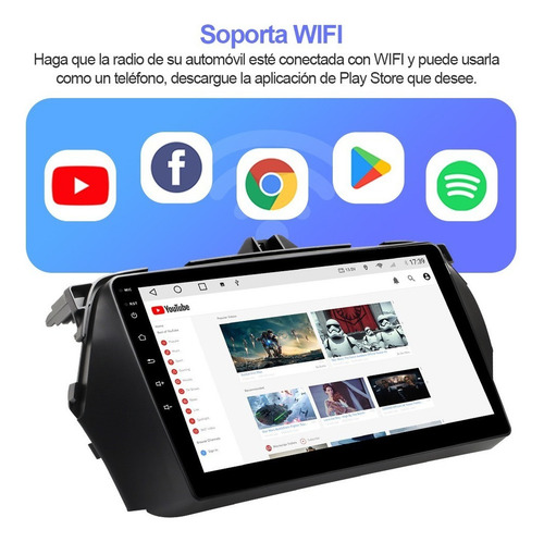Estéreo Cámara Para Suzuki Ciaz 2016-2018 Frente Gps Fm Wifi