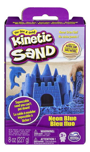 Kinetic Sand Neon Blue 227g