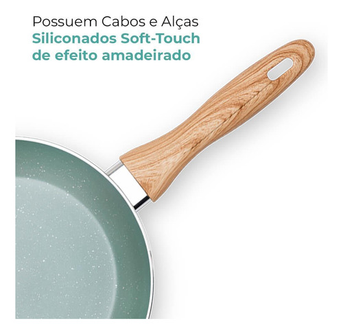 Conjunto De Panelas De Indução E Panela Pressão Botanika 6pç