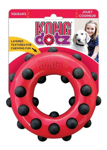 Juguete para perros Kong Small Dotz Circle