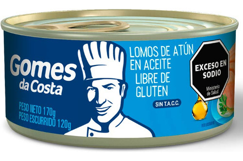 Lomatun Ac 170 Gr G.d.costa Pescaderia