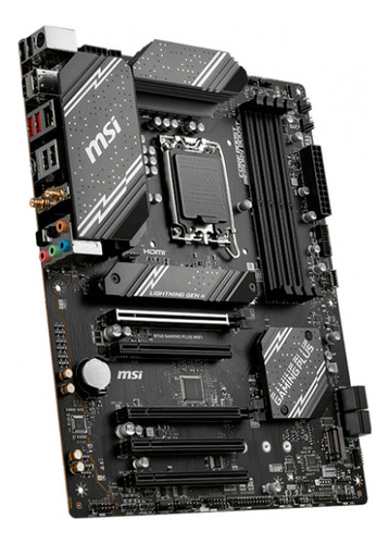 Tarjeta Madre Msi B760 Gaming Plus Atx Intel 13thgen Negro