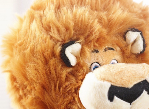 Peluche Juguete Felpa León Bellamente Relleno 26 Cm