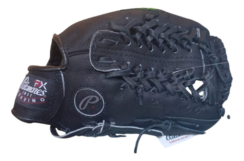 Guante Manopla Beisbol G360 Negro 12.5 Palomares Genuino Fpx