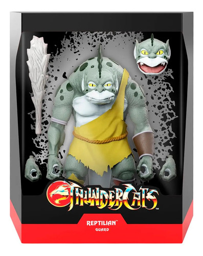 Figura Exclusiva De Reptilian Guard - Thundercats Super 7