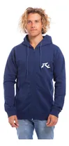Comprar Campera Canguro Rusty Competition Azul