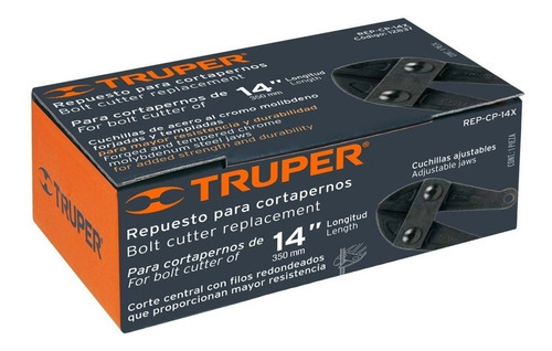 Lâminas de reposição para cortadores de parafusos de 14 pés, Truper
