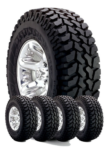 Kit 5u Cubiertas 31 X10.5 R 15 Destination M/t 