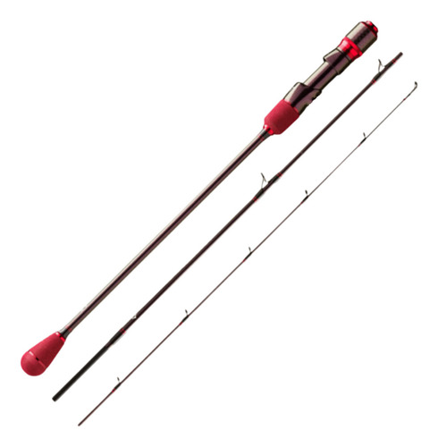 Caña Williamson Solid Carbon Sp Roja 6.3 Pies Jigging Color Rojo