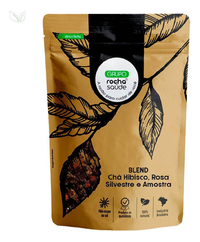 Blend - Chá Hibisco, Rosa Silvestre & Amora - 100g