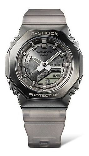 Imagen 3 de 9 de Reloj Casio G-shock Youth Cubierta Silver Casio Gm-s2100mf-1