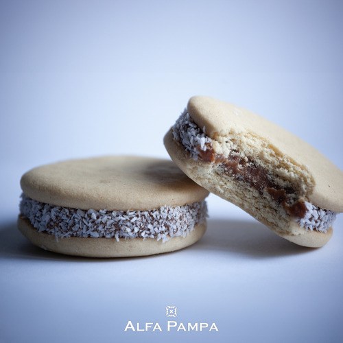 3 Packs Mini Alfajores Alfa Pampa De Maicena 192 Gr