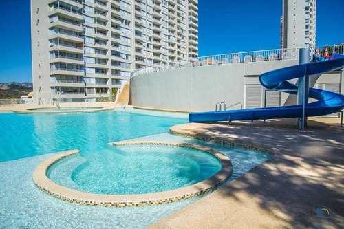 Imagen 22 de 29 de Jardines De Reñaca, 3 Piscinas Con Toboganes Acuaticos.