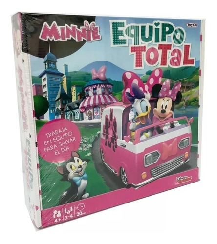 Minnie Equipo Total Juego De Mesa Toyco Original 