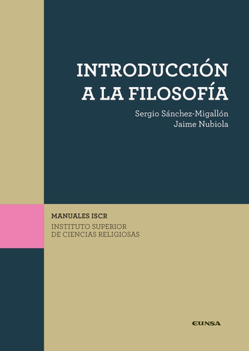 Introduccion A La Filosofia (iscr) - Sergio Sanchez-migal...