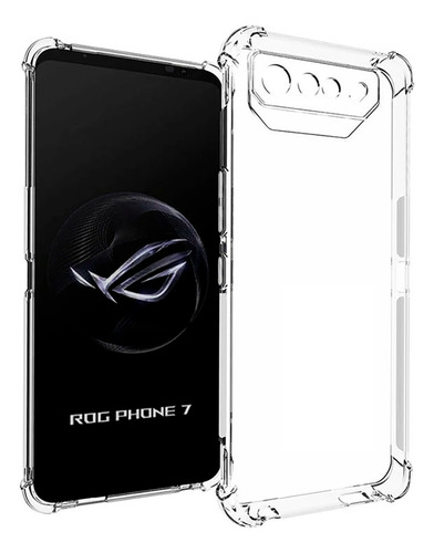 Capa P/ Rog Phone 7 Ultimate 6.78 Impacto + Pelicula Camera
