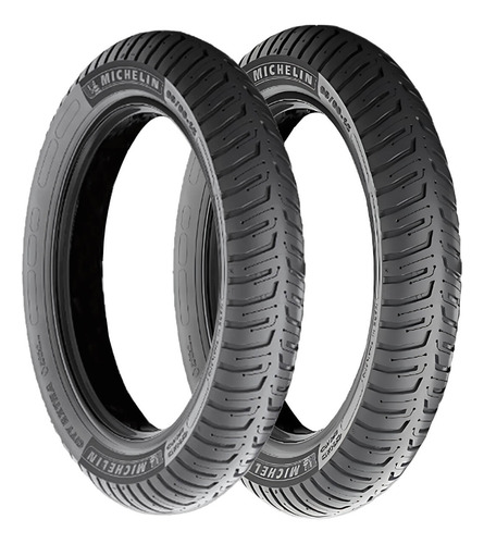 Kit Pneu Cg Fan Titan 125 80-100-18+90-90-18 S/ C Michelin