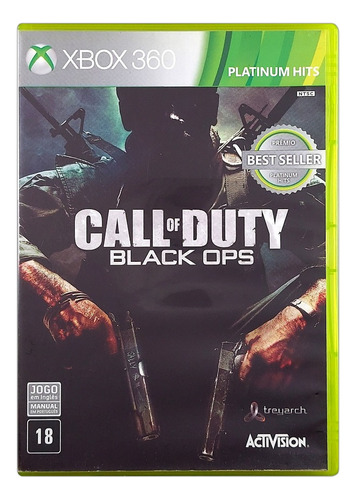 Call Of Duty Black Ops Original Xbox 360 Mídia Física