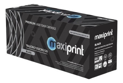 Toner Maxiprint Canon/hp Compatible Ce278a/crg128a/crg126