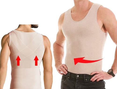 Cinta Modeladora Postural Masculina Compressão Bodyshaper