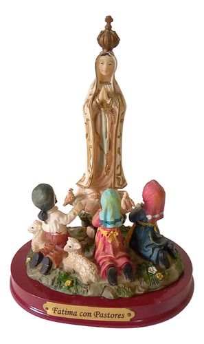 Virgen De Fatima. Imagen Religiosa De 15,5 Cm De Altura
