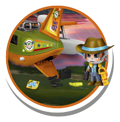 Pinypon Action Hidroavión De Rescate De Animales