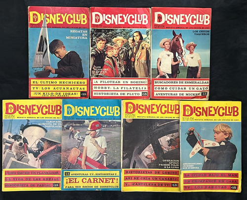 Revista Disneyclub Años 60 Leer Descripción (Usado)