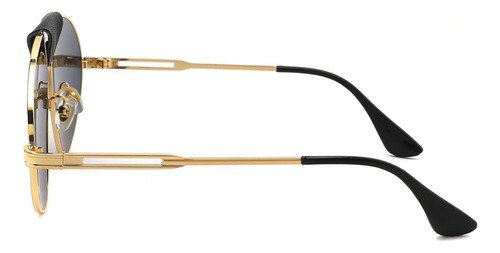 Technigadgets Clint Gafas De Sol Ovaladas Con Montura De Met