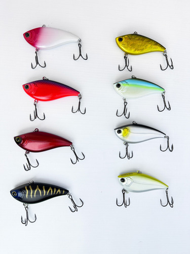 Señuelo Amberjack Lipless 75 Mm 24gr Rattlin Dorado Tararira Color C