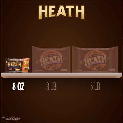 Heath Chocolatey English Toffee Baking Bits, 226 G
