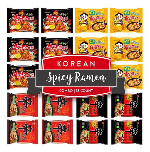 Samyang - Ramen De Fideos Fritos De Poll - g a $171