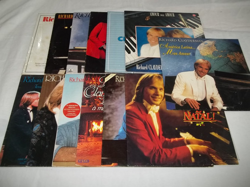 Lp Vinil - Richard Clayderman - 13 Discos Piano