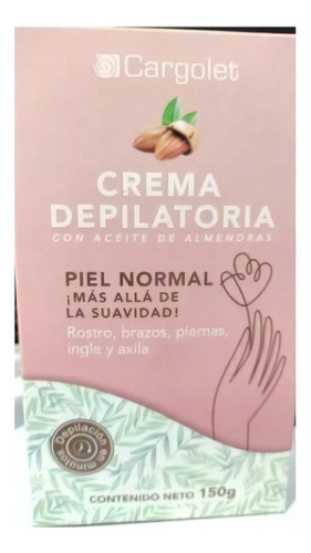 Crema Depilatoria Cargolet Depilacion Todo El Cuerpo 150 Grs