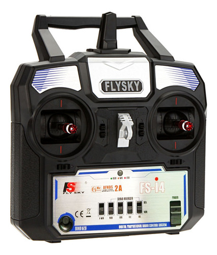 Radio De Helicóptero Flysky De Control Remoto Con Receptor F